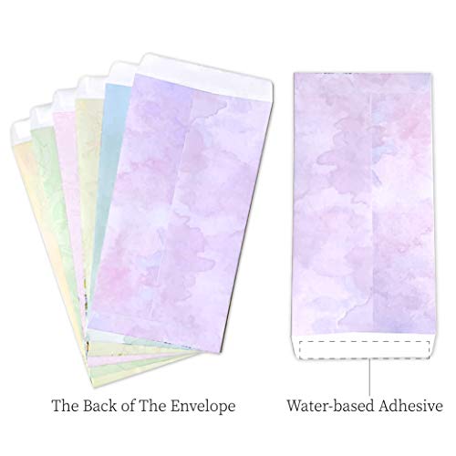 Stationary Writing Paper with Envelopes - Flora Stationery Set with Lined Letter Writing Paper, 48 Sheets + 24 Envelopes, 8.5 x 11 Inch of Each Stationary Paper - Thumbnail 6