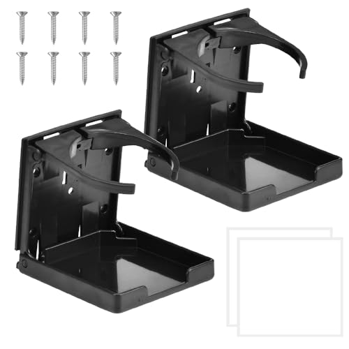 LPAMABA Getränkehalter Verstellbarer Flaschenhalter Auto Klappbar...