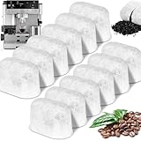 Filtres À Eau pour Accessoires Ninja Luxe Cafe Filtre À Charbon Actif Non Tissé 12Pcs Cartouches de Rechange Filtre À Charbon pour Machines Expresso Compatible Toutes Cafetières Réduit Calcaire