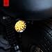 Motorcycle Turn Signals LED Bullet Front Rear Indicator Lights Universal Compatible for Harley Davidson Cruiser Iron Softail Street Bike Honda Shadow Yamaha Chopper Bobber Cafe Racer(Black/Amber-B)