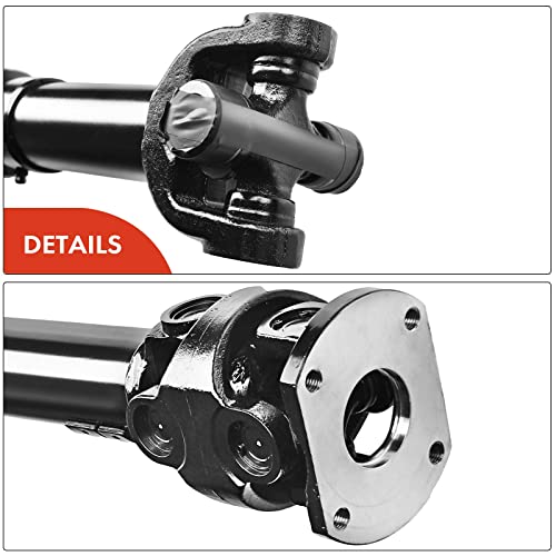 A-Premium Front Complete Drive Shaft Prop Shaft Driveshaft Assembly Compatible With Frod F-250 / F-350 / F-450 / F-550 Super Duty, 4Wd 6.0L 6.4L Diesel, Replace# 5C3Z-4A376-F #TOP6