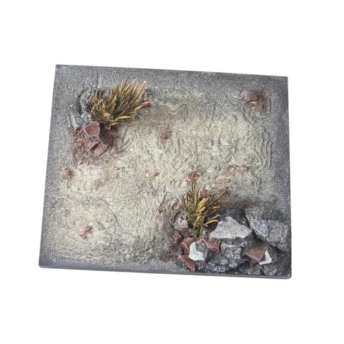 Diorama miniature de ruines Harayaa LZ001B pour loisirs créatifs