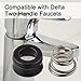 BE-TOOL RP4993 Complete Faucet Repair Kit, Fits for Delta, Fix Leaks Drips for Kitchen Bath Shower Sink Faucets