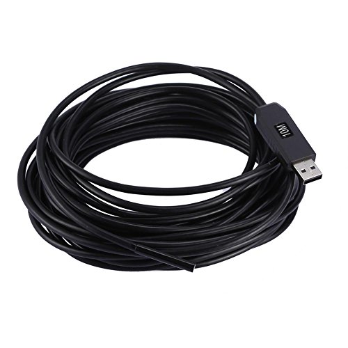 Câmera de inspeção de boroscópio USB à prova d'água de 5,5 mm Vanpower com 6 luzes de baixa luminos