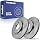 Auto Shack Front Brake Rotors (296 mm) for Nissan Rogue 2014–2021