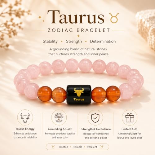 Image of Zodiac Crystal Bracelet for Men & Women