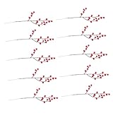 Fleurs artificielles décoratives : grâce à ces fausses branches de houx, votre maison peut elle aussi être et éclatante. décoration artificielle