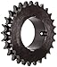 Martin Roller Chain Sprocket, Taper Bushed, Type B Hub, Double Strand, 12B Chain Size, For 1215 Bushing, 19.05mm Pitch, 13 Teeth, 31.75mm Max Bore Dia., 88.72mm OD, 59.74mm Hub Dia., 30.33mm Width