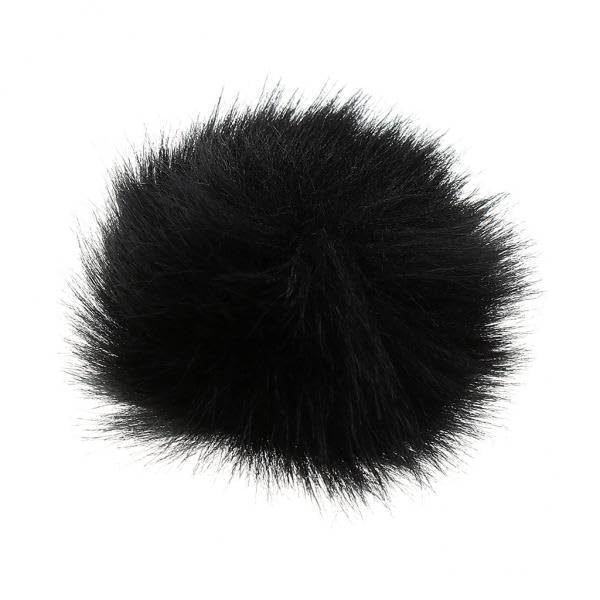 ATORSE 3xMicrophone Furry Windscreen Windshield Muff Mic Furry Cover black-picture-24