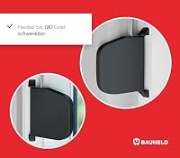BAUHELD 2x Rolladen-Gurtwickler Aufputz 14mm mit 5,5m Rolladengurt - Grau – Ansicht 6