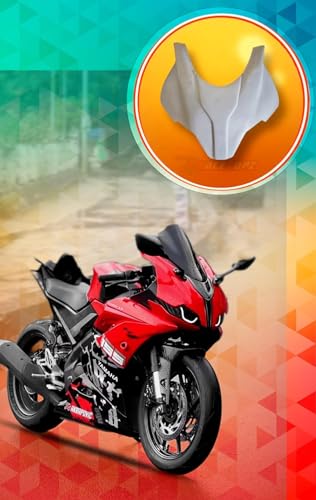 Image of Amazon Brand - HARP MODZ BMW Type MASK for Yamaha R15 V3 (Without Paint)
