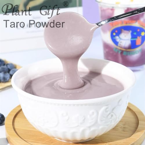 100% Natural Pure Taro powder 100g/3.52oz 香芋粉 Taro Dried Powder for Smoothies, Shakes, Baking & Drinks,| Free from Preservatives, No Added Sugar