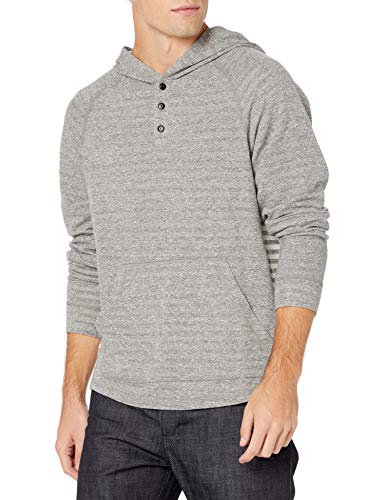 Mills Supply Men's Pullover Hoodie, Grey Heather, M