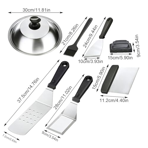 Kit de barbecue ensemble outils de cuisson extérieure pour viandes et légumes - 6