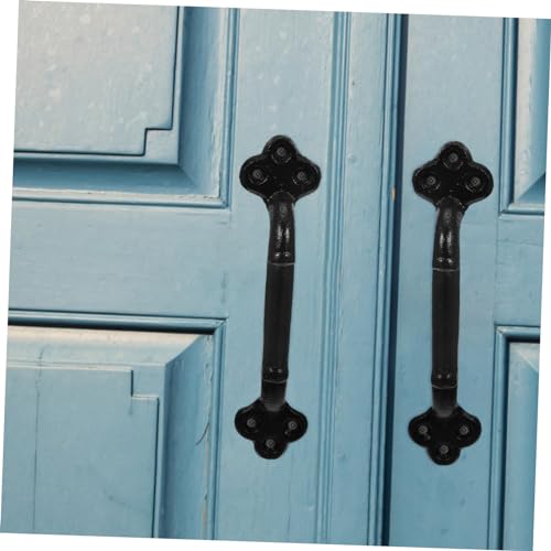 Tirador de puerta vintage de hierro fundido para renovar tus muebles de madera con estilo rústico 6