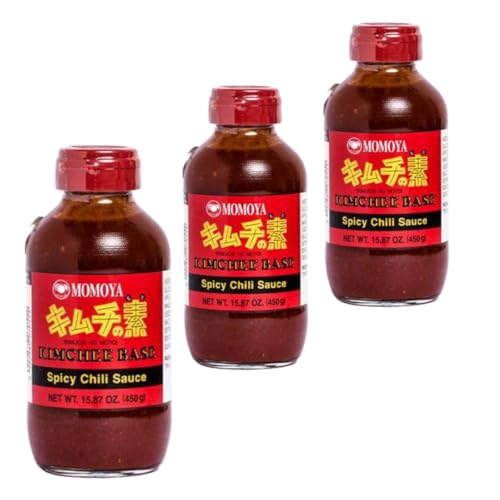 YIJIA | MO MO YA | Salsa Kimchi Kimuchi Japonés Sin Moto - 450g | Pack de 3