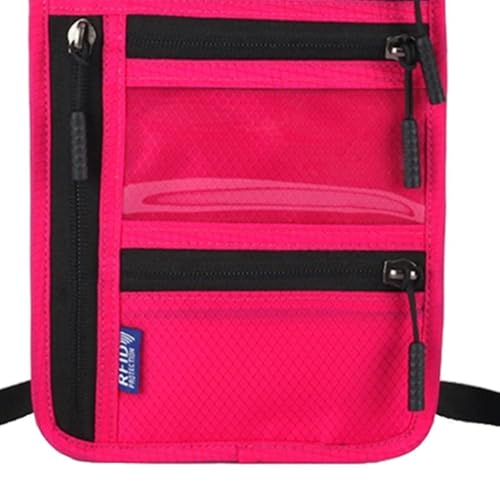 Image of Street27 Premium Neck Passport Holder for Men and Women - Stylish Secure with RFID-Blocking Wallet with Adjustable Strap Waterproof & Durable Material deal for Safe