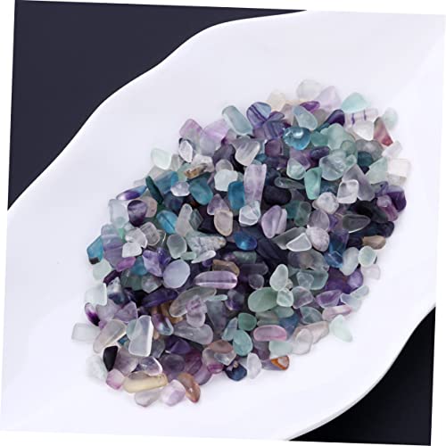 ABOOFAN Galets Élégants en Cristaux de Verre Colorés pour Aquarium Graviers pour Décoration de Jardin