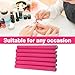 Yosoo 6PCS Set Nails Art Stamp Pens, Vibrant Colors, Quick Dry, Easy to Use, Lightweight and Portable, Suitable for All Nail Designs, Travel Use, Nail Art Flower Stamp Pen