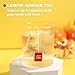 TEARELAE - Lemon Ginger Tea Bags, 70 Count - Natural & Pure Herbal Tea with Ginger Root, Lemon, Lemongrass - Non-GMO - Caffeine-Free - Support Healthy Digestion