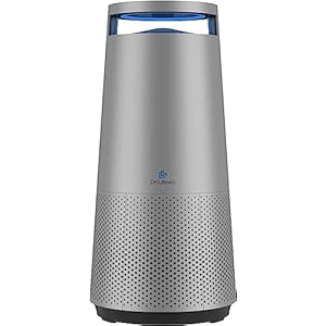 Air Purifier for Home, Ionizer Air Purifier for Allergies, HEPA Air Purifier Filter Eliminates Odor for Pets, Smart Air Purifier for 231ft² Support WiFi (Sciaire Mini, Grey WiFi)