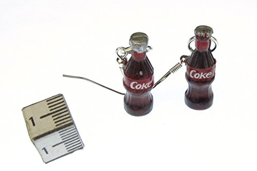 Boucles d'oreille cola argentées Miniblings bijoux fantaisie femme originaux - 2