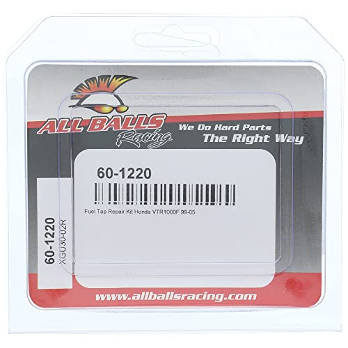 Image of All Balls Racing Fuel Tap Repair Kit 60-1220 Compatible With /Replacement For Honda VTR1000F 1999-2005