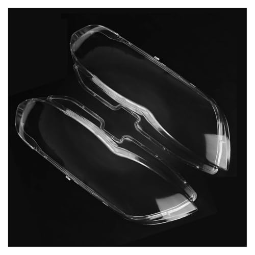 Couvercle phare pour BMW X5 E53 2004-2006 gauche et droite en verre de polycarbonate optique