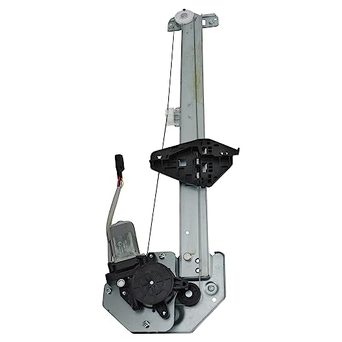 Image of TRQ Front Driver Side Power Window Motor and Regulator Assembly Power One Touch Anti Pinch Compatible with 2009-2015 Honda Pilot