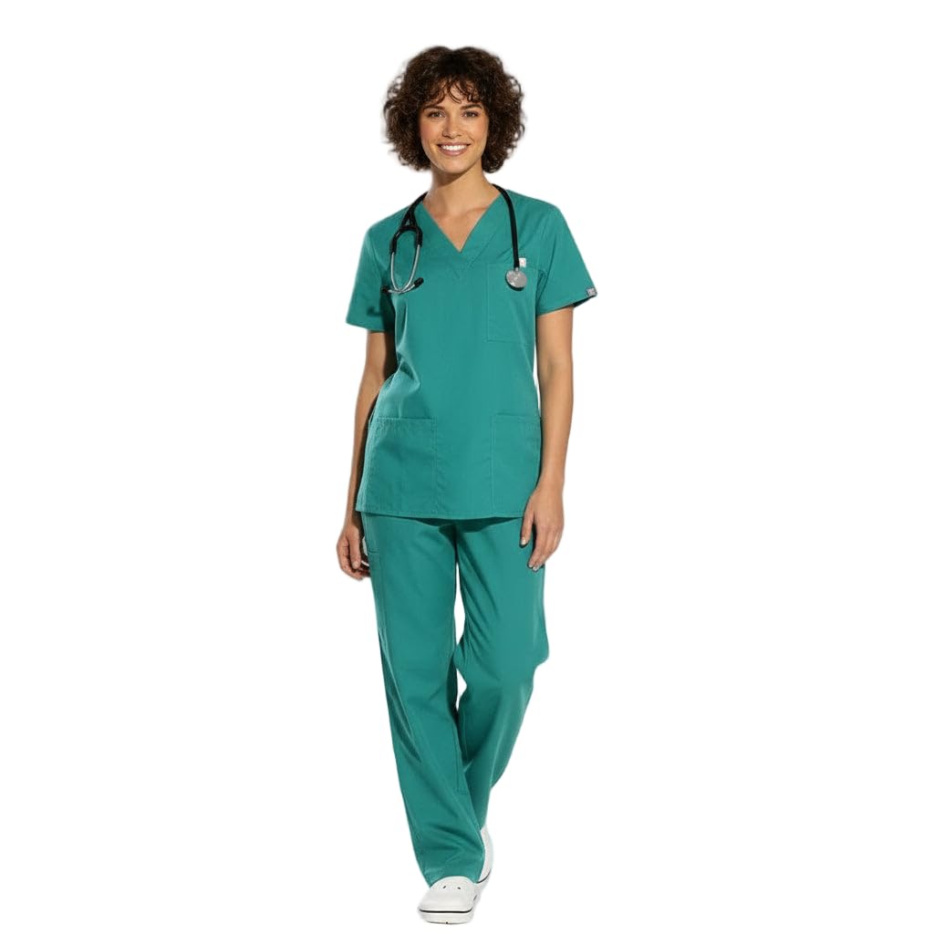 Divise Complete Da Lavoro vari colori medico infermiera oss sanitario estetista UNISEX