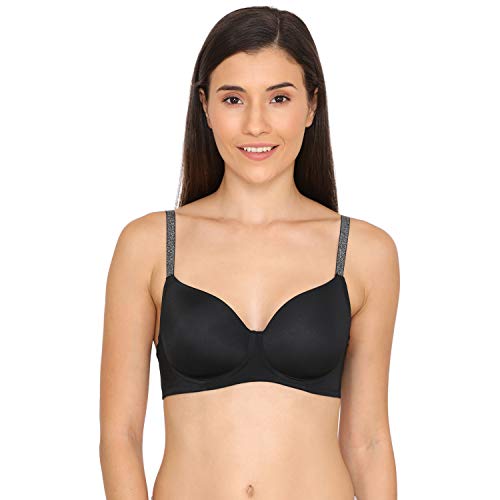 Image of Zivame Women's Nylon Padded Wire Free T-Shirt Bra