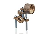NSI EG-7 Bronze Ground Clamp with Adapter for Rigid Conduit, 3/4