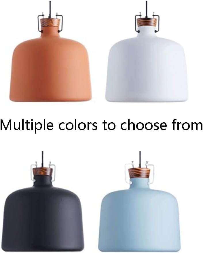Lustre plafond suspendu macaron en métal réglable LWX - 3