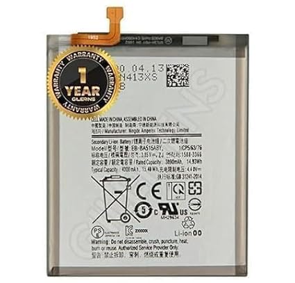 Image of THE BATTERY STORE Original EB-BA515ABY Battery for Samsung Galaxy A51 SM-A515 SM-A515F Battery 1 Year Warranty**** (Q89)