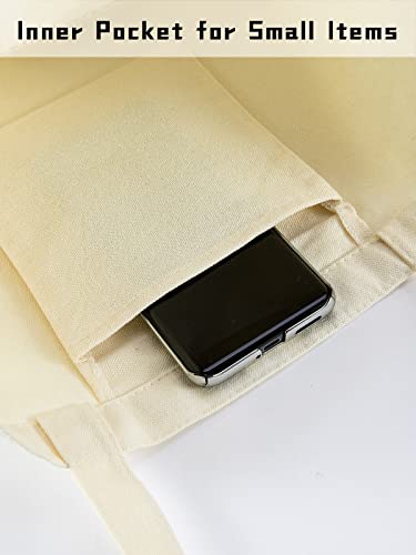 Retirement Gifts for Women - White Canvas Tote Bag with Pocket, Happy Retirement Gift for Coworker, Nurses, Mom, Teacher Appreciation Gift3