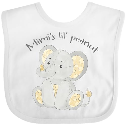 inktastic Mimi's Lil' Peanut Baby Bib