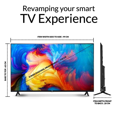 Image of VISE (by Vijay Sales 108 cm (43 inches) 4K Ultra HD Smart LED TV with Voice Assistant & Built- in Wi-Fi VS43UWA2B (2022 Model Edition)