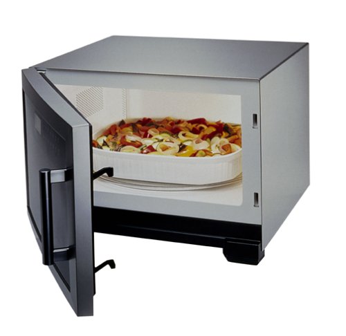 Image of Sharp R-630DS 1100-Watt 1-2 /5-Cubic-Foot Microwave, Silver