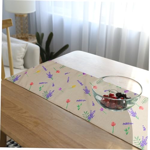 Chemin de table élégant motif floral de haute qualité pour repas de fête chic - 7