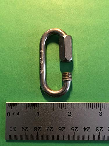 Stainless Steel 316 Quick Link 1/4" (6Mm) Marine Grade #TOP5