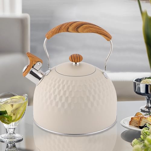 Fournitures de cuisine durables avec cette bouilloire sifflante en acier robuste - 4