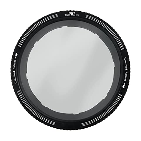 H&Y RevoRing Black Mist 1/8 Filter (58-77mm) Cover