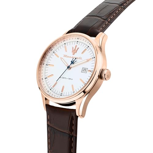 Maserati Orologio Uomo, Tempo, Data, Analogico, 42 Mm, Collezione Sorpasso, Regalo Laurea - R8851124002 - 4