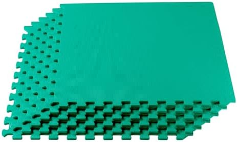 We Sell Mats Interlocking Anti-Fatigue EVA Foam Floor Mat, Green
