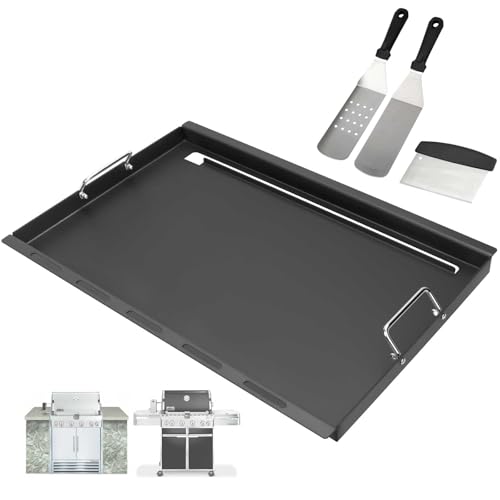 Image of Full Size Griddle Insert for Weber Summit 400 Series with Spatula Set