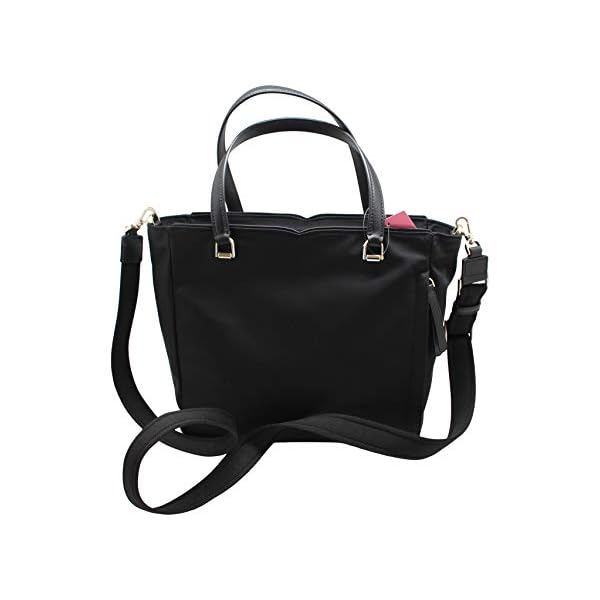 Kate-Spade-New-York-Jae-Top-Zip-Medium-Nylon-Satchel-Black Kate Spade New York Jae Top Zip Medium Nylon Satchel Black