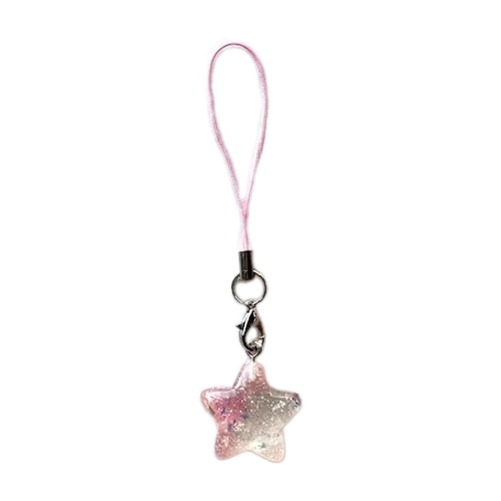 NEWFT Crystal Beads Star Lobster Clasp Pendant Handmade Earring Necklace Materials