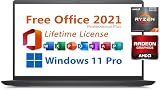 Dell Inspiron 15 Business Laptop, Free Microsoft Office 2021 Lifetime License, 15.6 FHD Display, AMD Ryzen7 5825U, 32GB RAM, 1TB PCIe SSD, USB-C, Windows 11 Pro