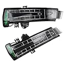 NBJKdfsG Blinker für Rückspiegel für Mercedes-Benz W221 W212 W204 W176 W246 X156 C204 C117 X117 A207 (1 Paar)