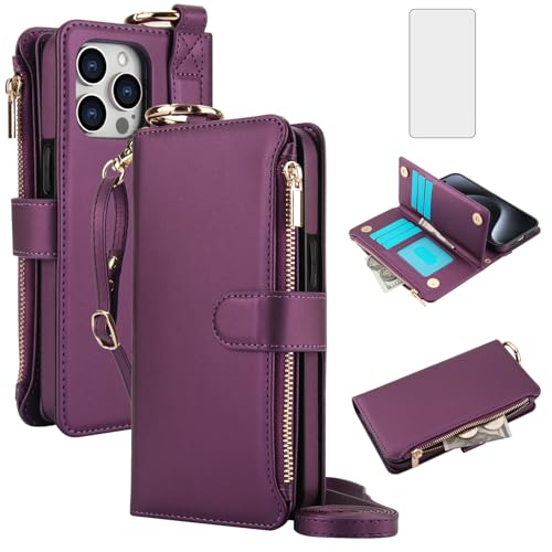 Coque iPhone 15 Pro Max zippée idéale pour voyager léger sans portefeuille